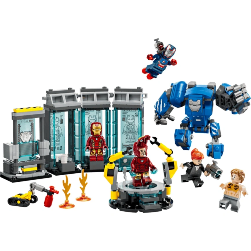 Конструктор LEGO Super Heroes Marvel Iron Man: Hall of Armor 76315 фото 3