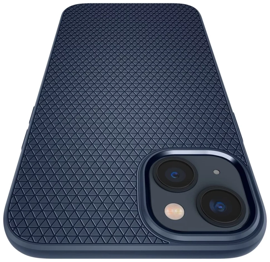 Чехол Spigen Liquid Air для iPhone 14 (ACS05038) Navy Blue фото 1