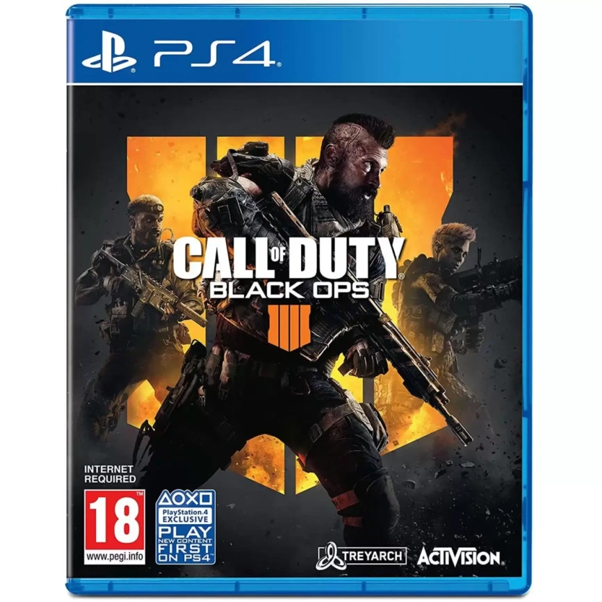 Игра стрелялка Sony Call of Duty: Black Ops 4 (русская версия) (PS4) фото 1
