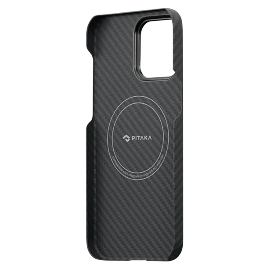 Чехол Pitaka MagEZ Case 3 для iPhone 14 Pro Max 1500D Black/Grey (Twill) фото 2