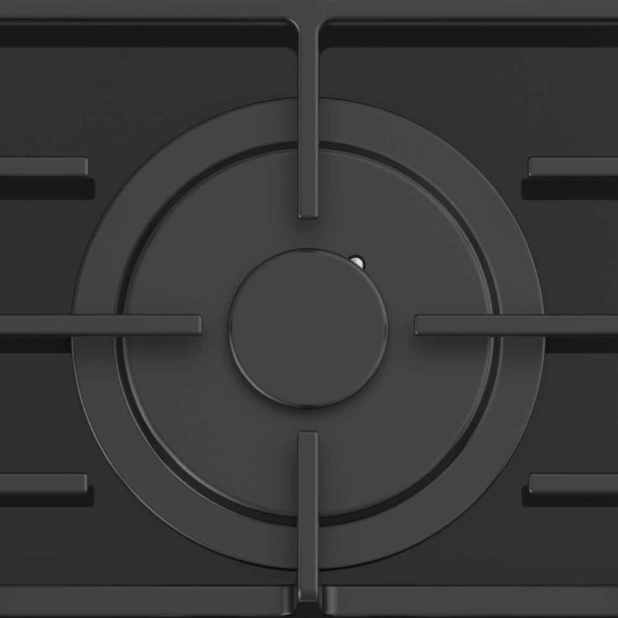 Газовая варочная панель Korting HGG 3825 CN Black фото 2
