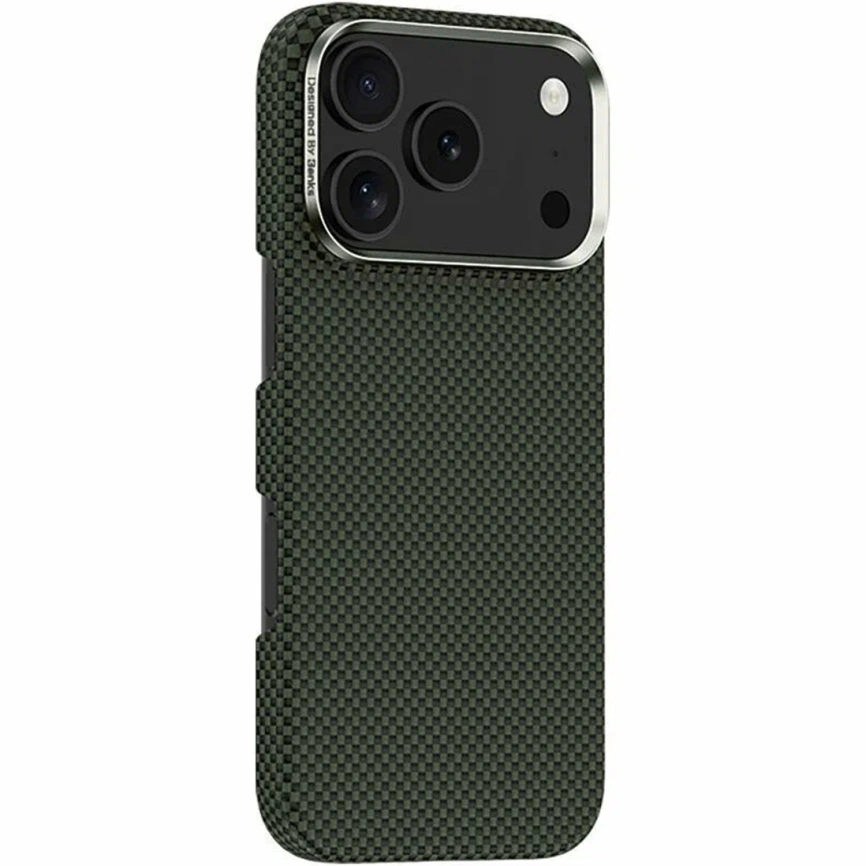 Чехол Benks ArmorTint Case built with Kevlar для iPhone 17 Pro Max Green фото 1
