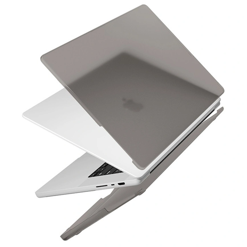 Чехол Uniq CLARO для MacBook Air 13 (2022-2024) Matte Grey фото 2