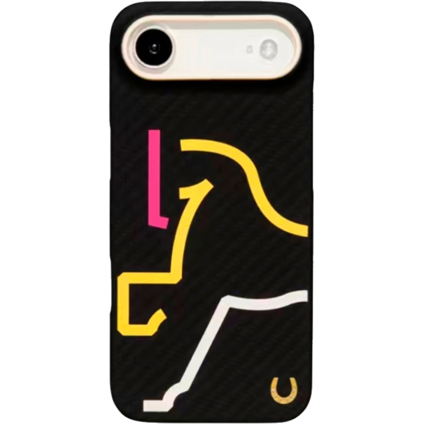 Чехол Airity Year Of The Horse Aramid Fiber Case для iPhone Air Mystic Neon фото 1