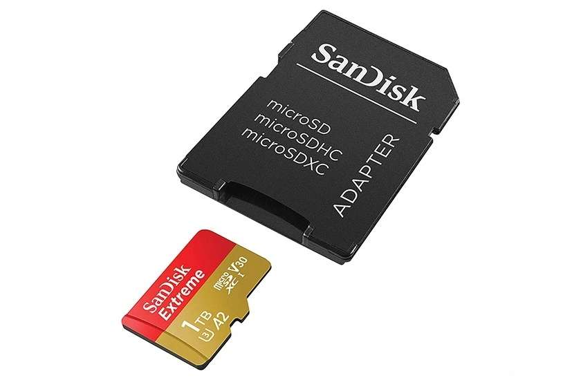 Карта памяти Sandisk Extreme 1TB MicroSDXC Class 10/UHS-I/U3/V30/A2/160 Мб/с SDSQXA1-1T00-GN6MA фото 4
