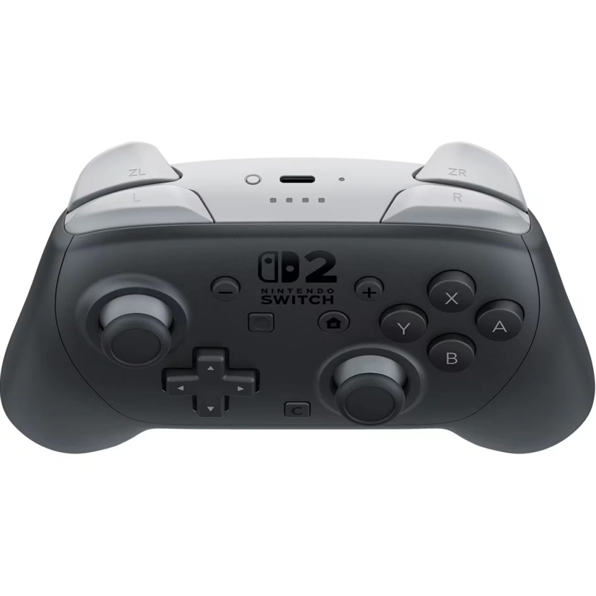 Джойстик беспроводной Nintendo Switch 2 Pro Controller Black фото 4