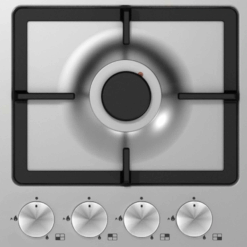 Газовая варочная панель Korting HG 697 CTX Stainless Steel фото 4