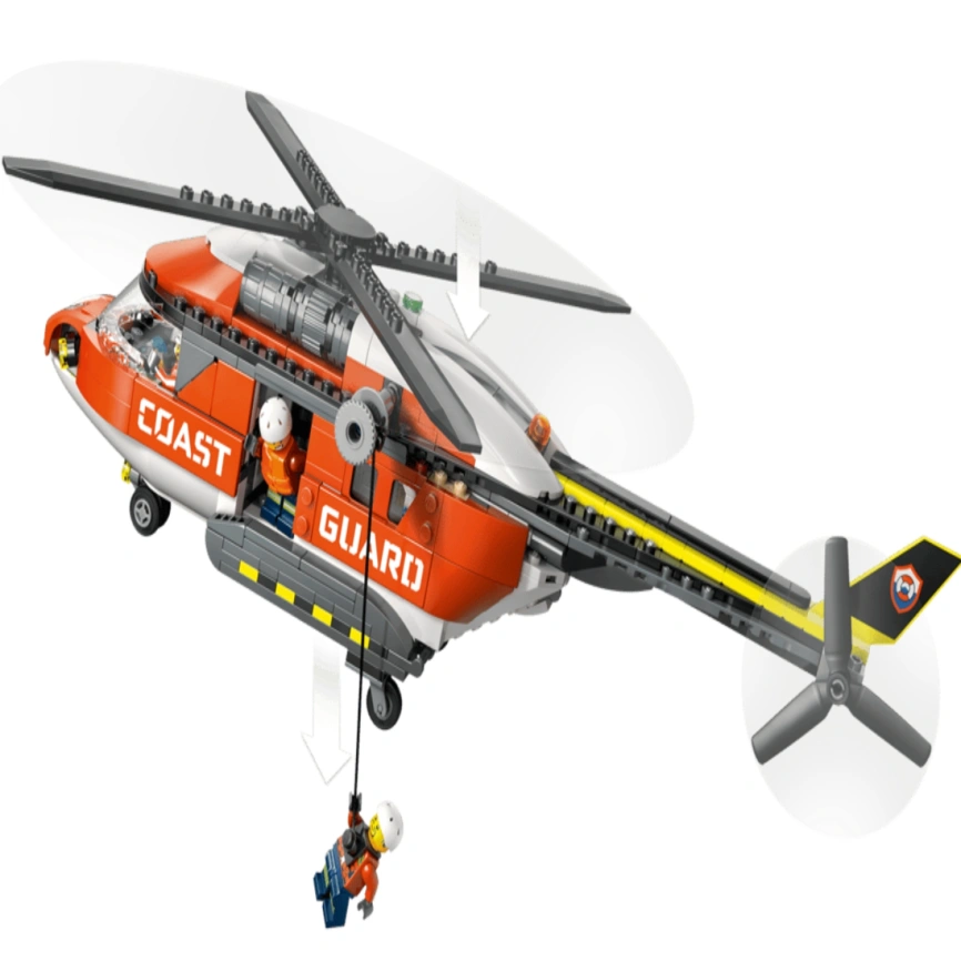 Конструктор LEGO City Coast Guard Helicopter 60503 фото 4