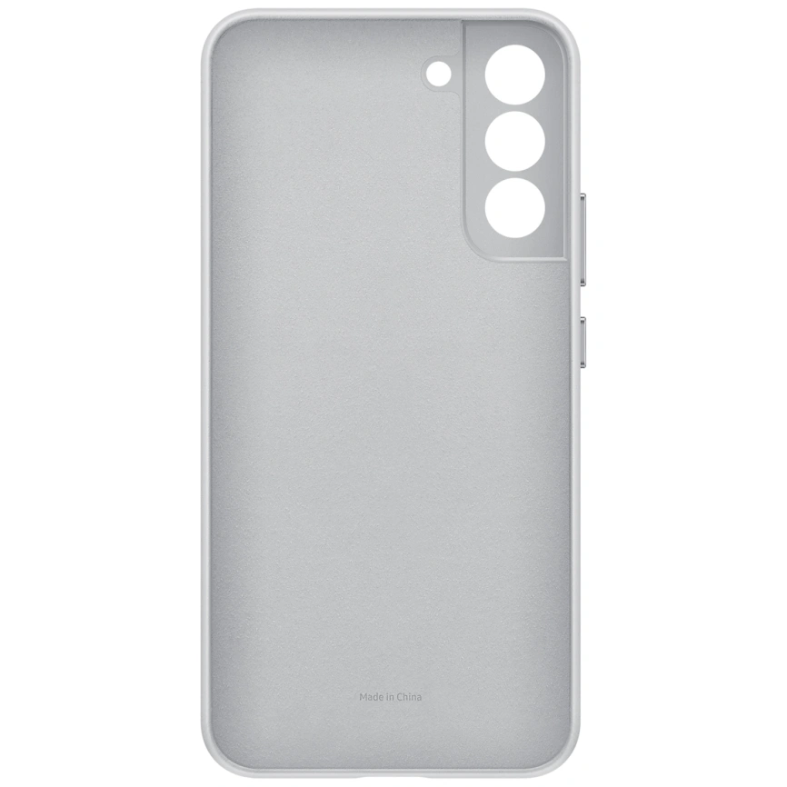 Чехол Samsung Leather Cover для Galaxy S22 Plus (EF-VS906LJEGRU) Light Grey фото 2