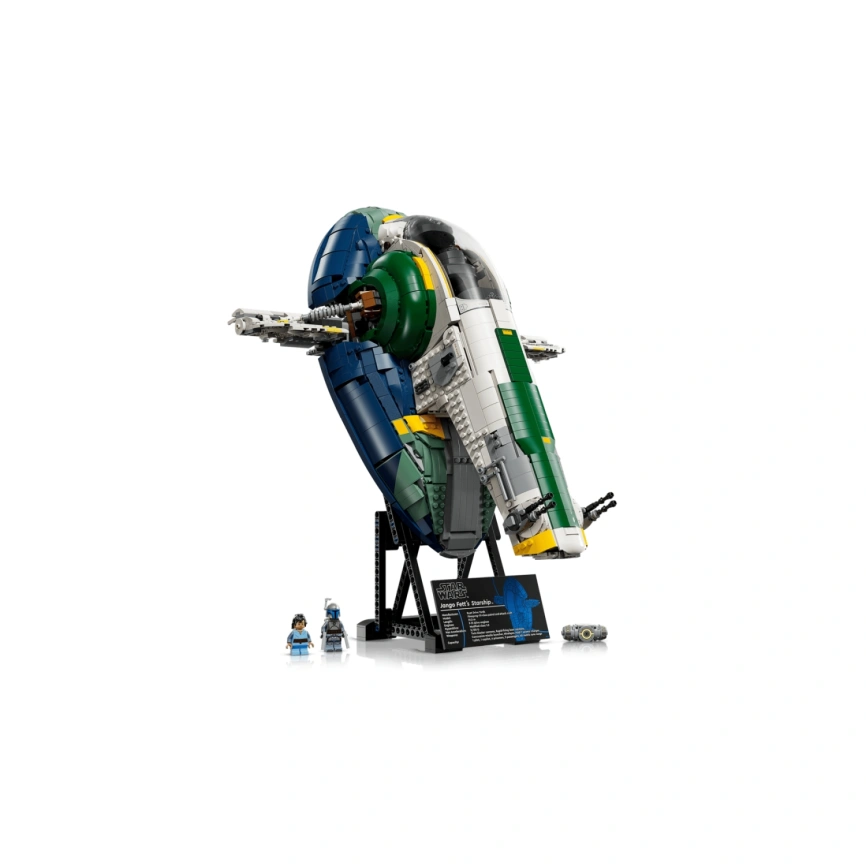 Конструктор LEGO Star Wars Jango Fett’s Firespray-Class Starship 75409 фото 4