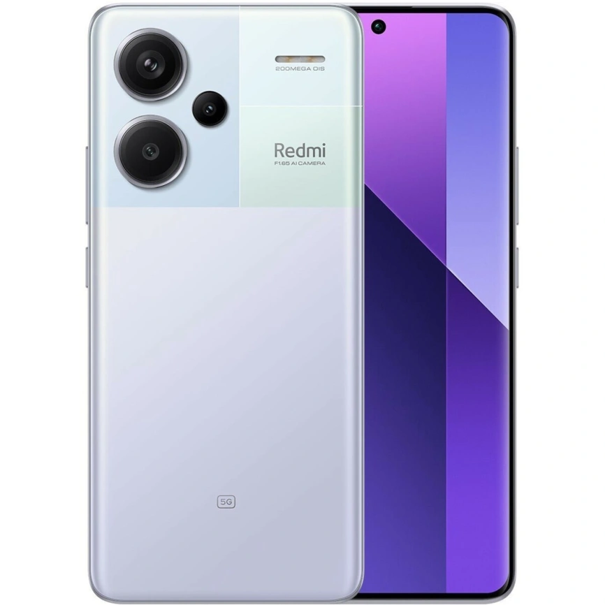 Смартфон XiaoMi Redmi Note 13 Pro Plus 5G 8/256Gb Aurora Purple Global Version фото 4