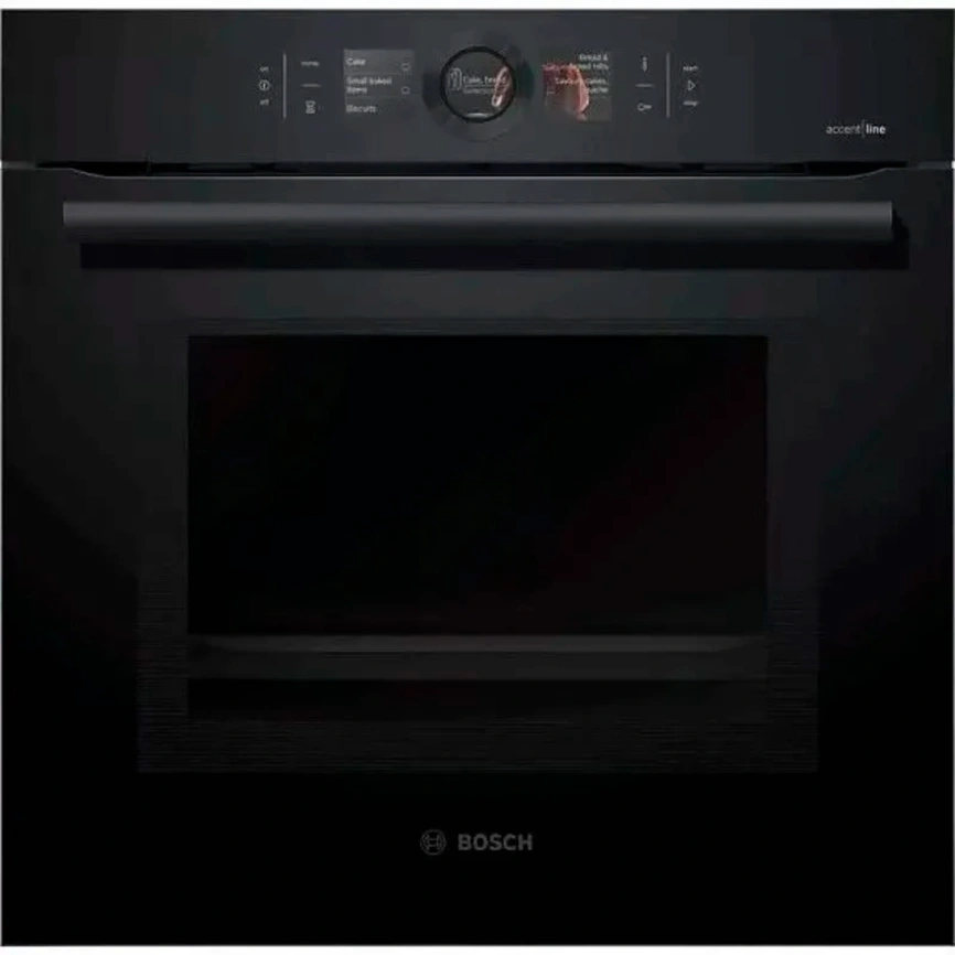 Электрический духовой шкаф Bosch Serie 8 HSG856XC1 Black фото 1