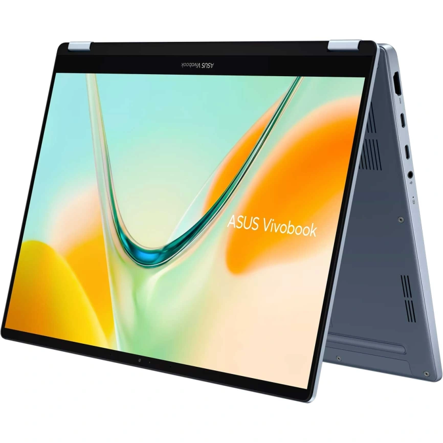 Ноутбук ASUS VivoBook S14 Flip TP5408QA-U2087W 14 OLED/QS X X1-26-100/16GB/512GB SSD (90NB19P1-M004Z0) Light Blue фото 5