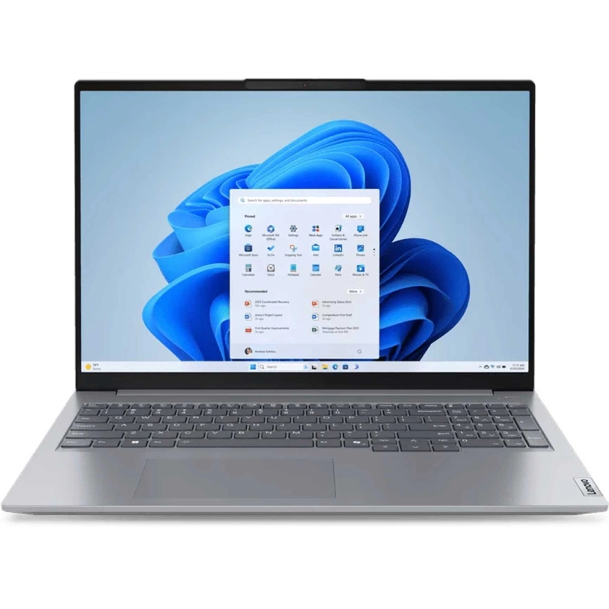 Ноутбук Lenovo ThinkBook 16 G7 IML 16 IPS/ i7-155H Ultra/16Gb/512Gb SSD (21MS003GGQ_Win11P) Arctic Grey фото 2