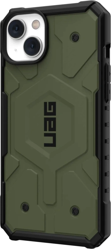 Чехол UAG Pathfinder For MagSafe для iPhone 14 Olive фото 3