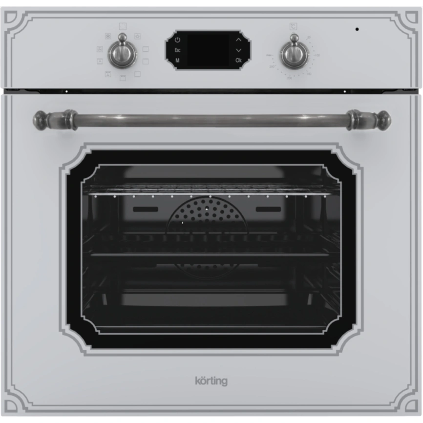 Электрический духовой шкаф Korting OKB 4911 CRGW White фото 1