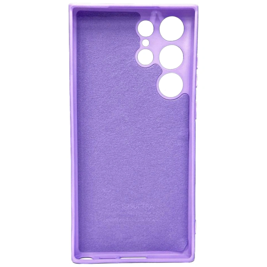 Чехол Silicone Cover для Galaxy S23 Ultra Violet фото 2