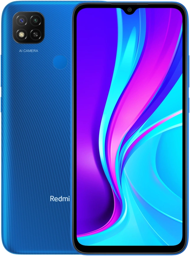 Смартфон XiaoMi Redmi 9C 2/32GB NFC Blue (Синий) фото 1