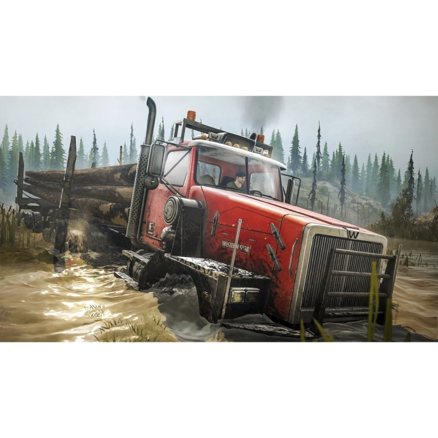 Игра Saber Interactive MudRunner American Wilds (Русская версия) (PS4) фото 3