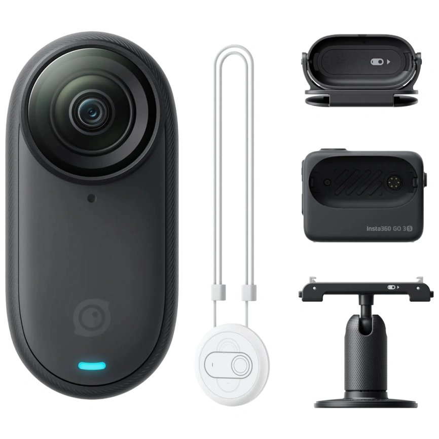 Экшн-камера Insta360 GO 3S 64Gb Midnight Black фото 6