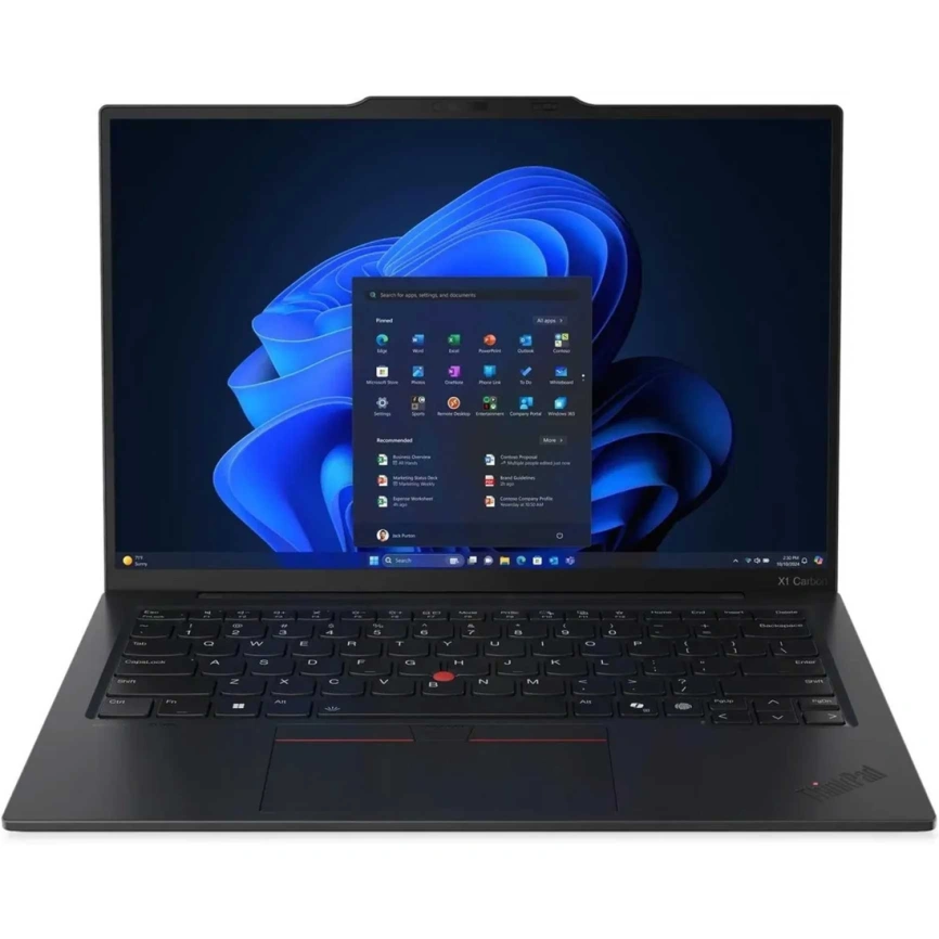 Ноутбук Lenovo ThinkPad X1 Carbon G13 14 OLED/i7-258V Ultra/32GB/1TB SSD (21NS0012US) Eclipse Black фото 3