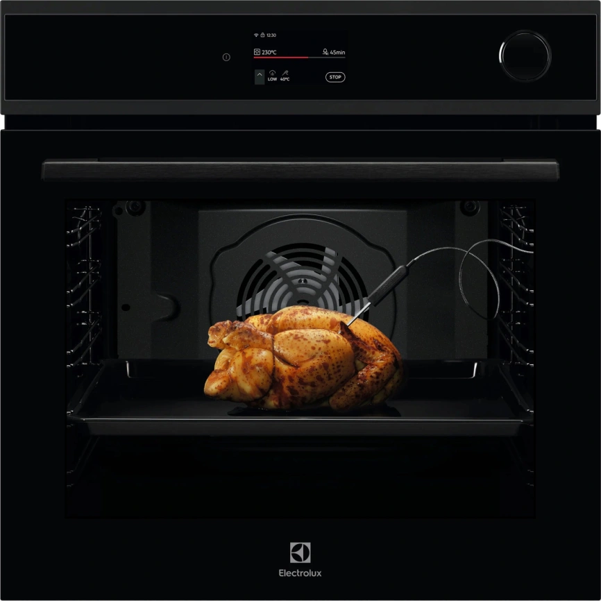 Электрический духовой шкаф Electrolux EOC9P3XH Black фото 1