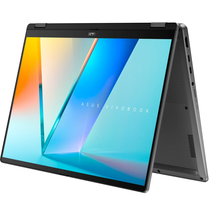 Ноутбук ASUS VivoBook 14 Flip TP3407SA-QL055W 14 WUXGA OLED/ i7-256V Ultra/16GB/1TB SSD (90NB14Y1-M00690) Matte Gray фото 1