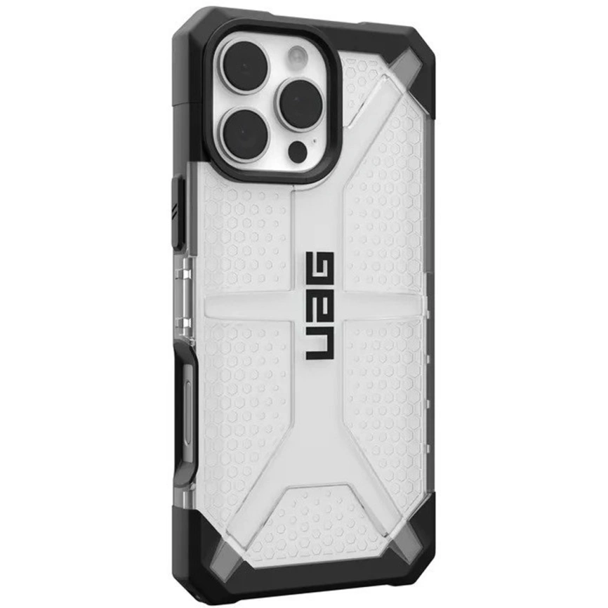 Чехол UAG Plasma для iPhone 16 Pro Ice фото 4