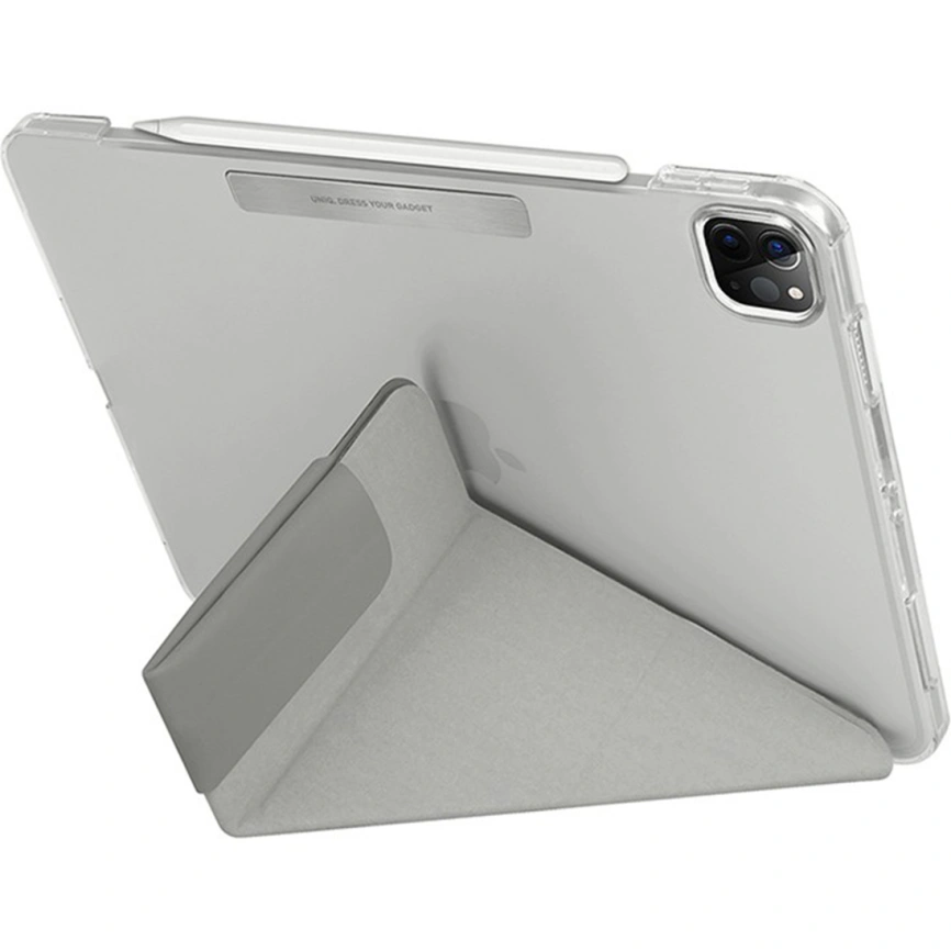 Чехол Uniq Camden для iPad Pro 11 (2022/21) Grey фото 2