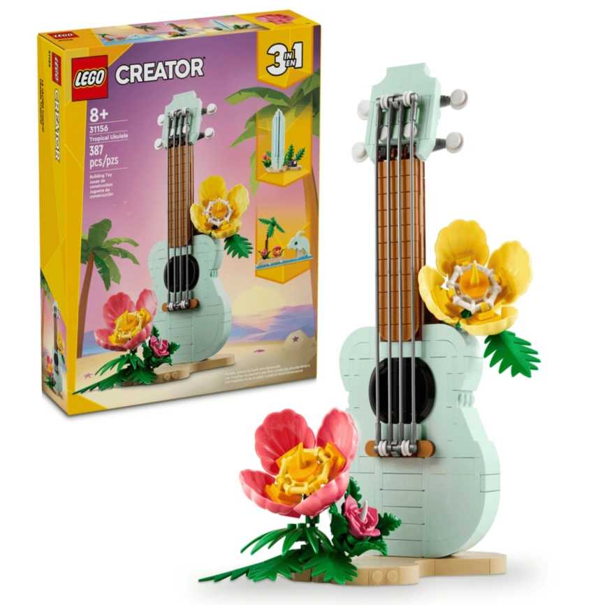 Конструктор LEGO Creator Tropical Ukulele 31156 фото 2