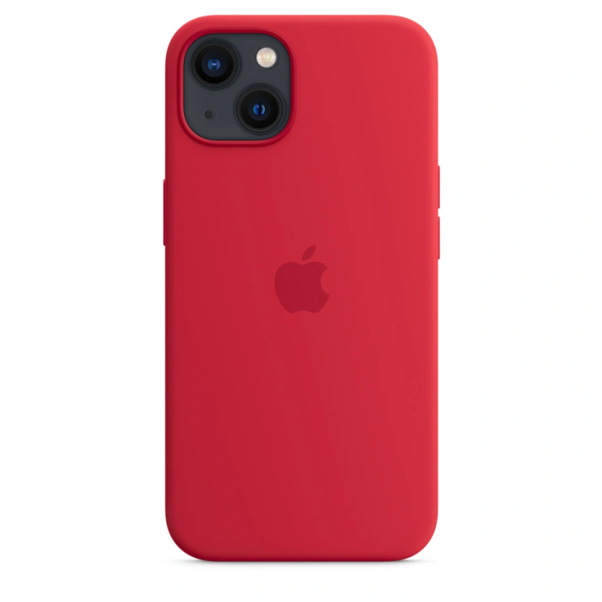 Силиконовый чехол Apple MagSafe для iPhone 13 Red фото 3