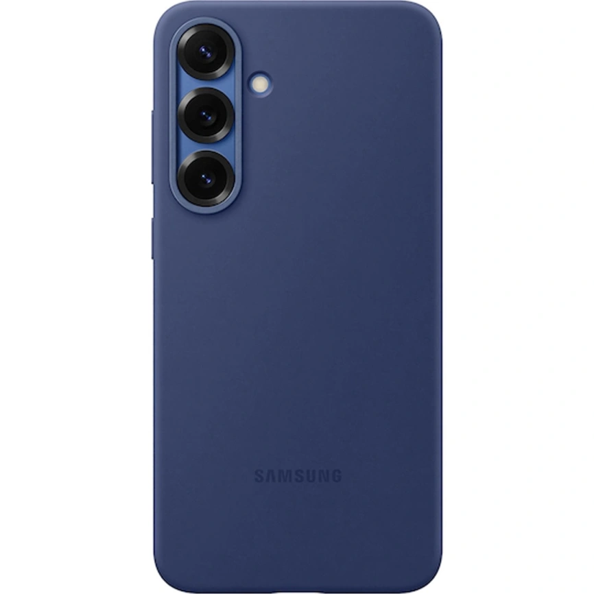 Чехол Samsung Silicone Case для Samsung Galaxy S25 Blue фото 5