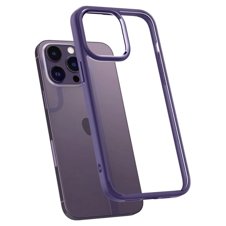 Чехол Spigen Ultra Hybrid для iPhone 14 Pro Max (ACS05574) Purple фото 1