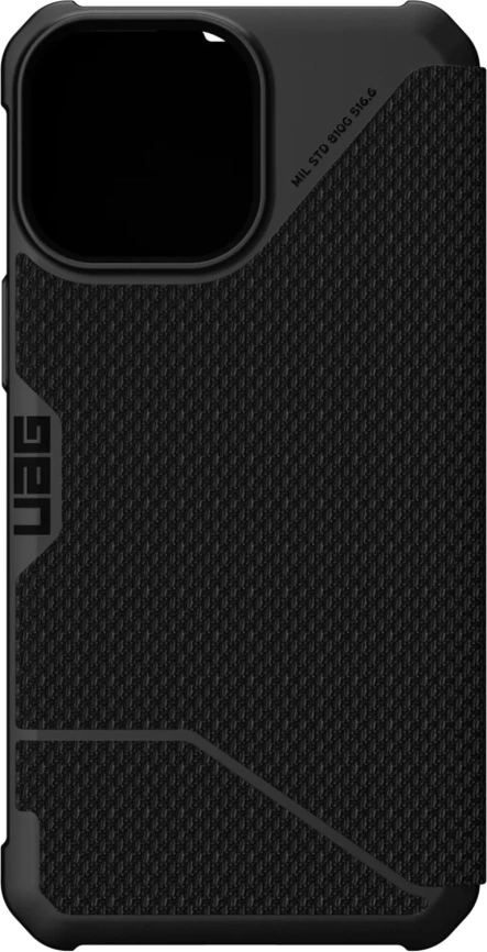 Чехол UAG Metropolis Folio для iPhone 13 Pro Max ( 113166113940) Kevlar Black фото 6