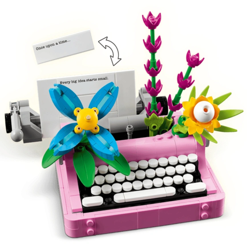 Конструктор LEGO Creator Typewriter with Flowers 3 in 1 31169 фото 4