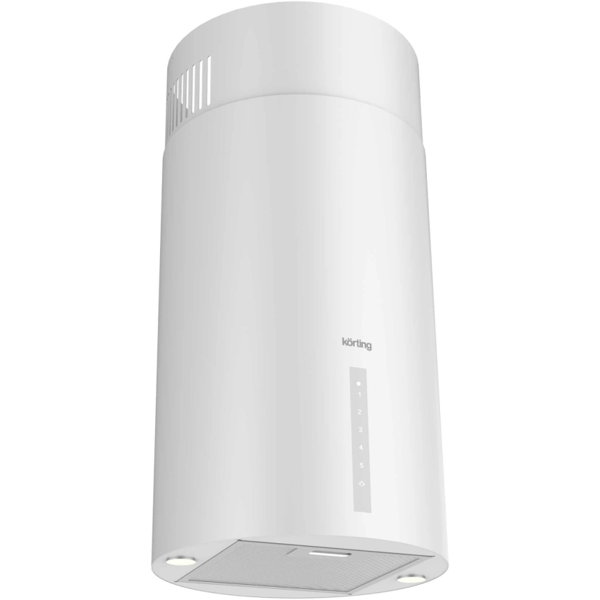 Встраиваемая вытяжка Korting KHA 39970 W Cylinder White фото 1