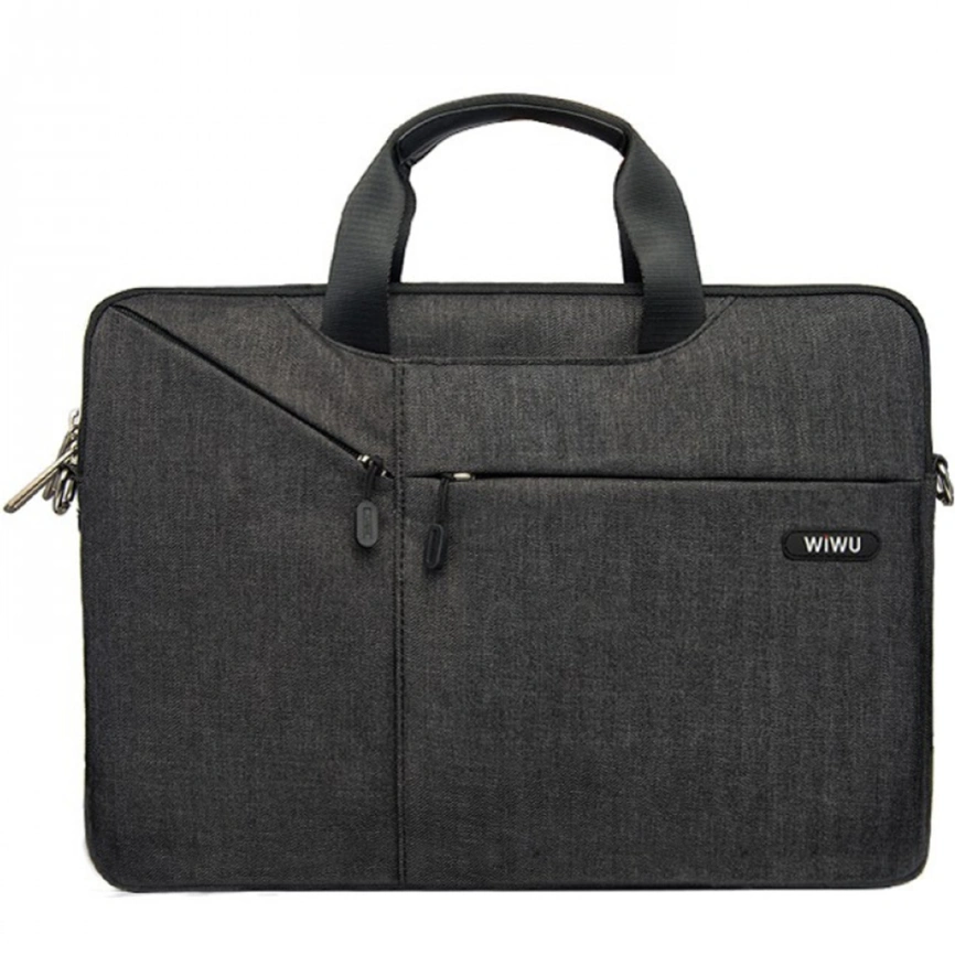 Сумка WiWU для ноутбуков Gent Business Handbag 15.4-16 Black фото 1