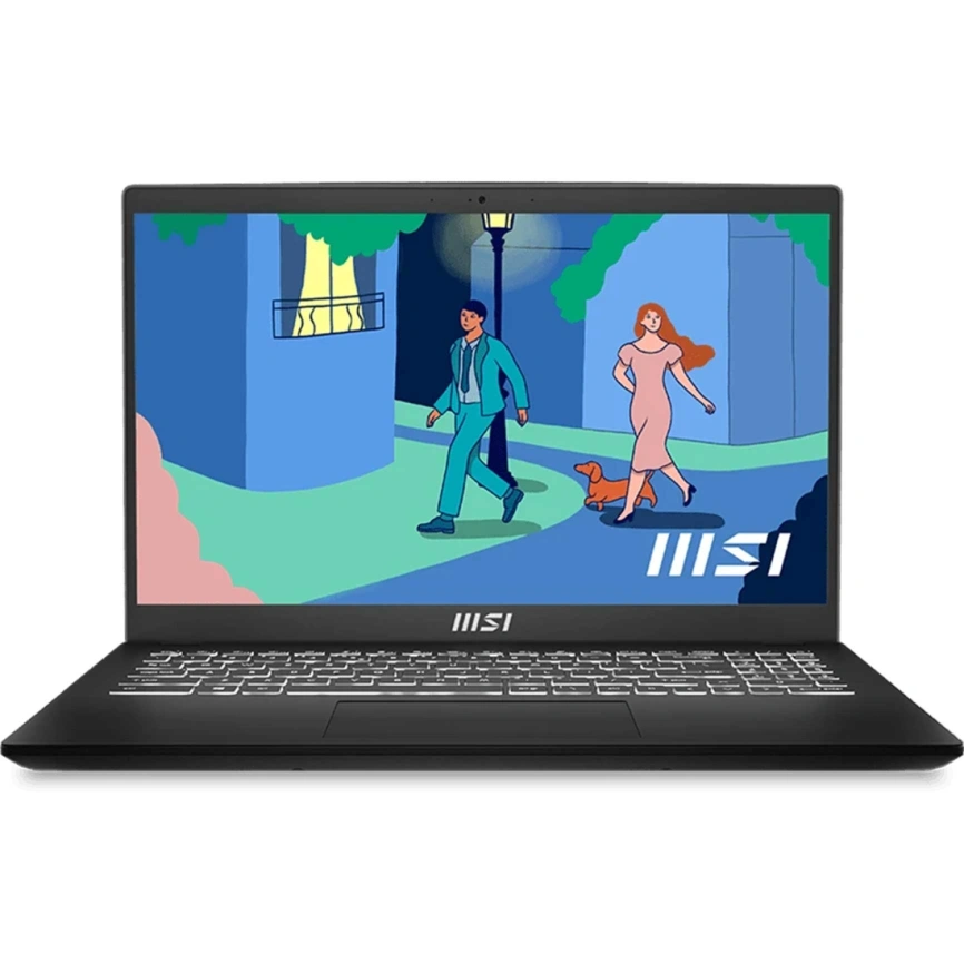 Ноутбук MSI Modern 15 B7M-473XRU 15.6 IPS/ R5-7430U/16GB/1TB SSD (9S7-15HK12-473) Black фото 2