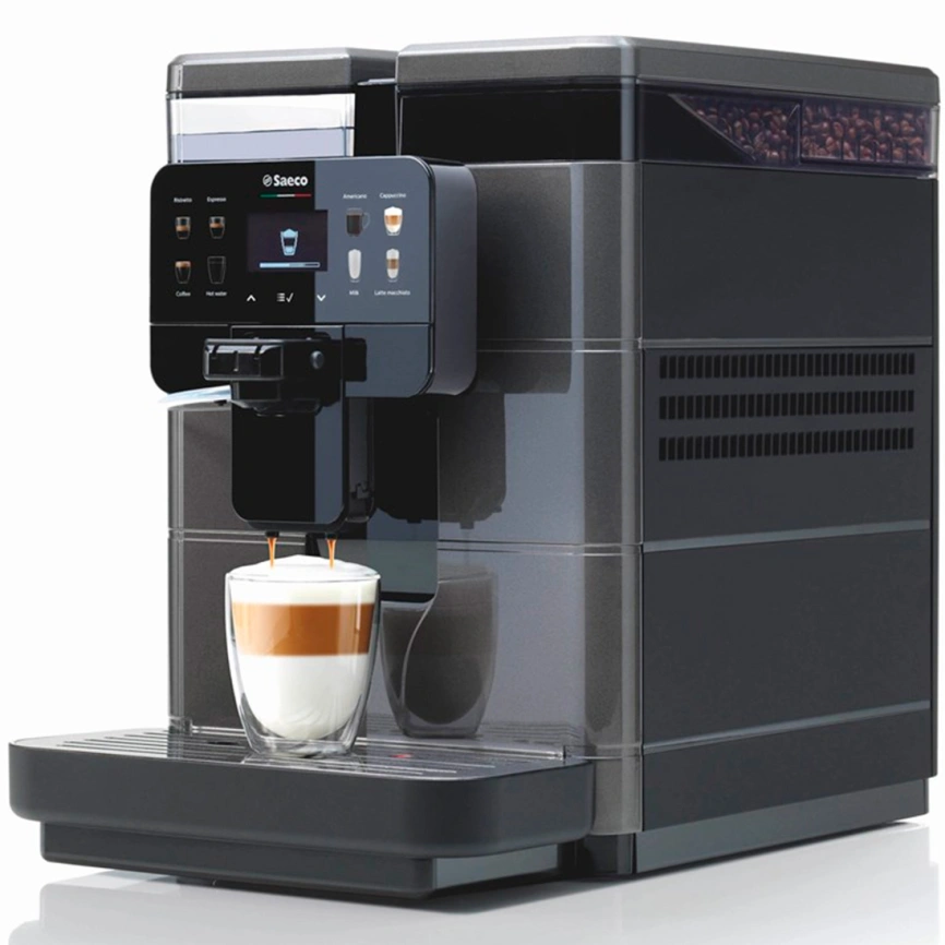 Кофемашина Saeco New Royal Plus Black фото 1