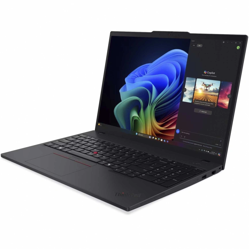 Ноутбук Lenovo ThinkPad T16 G4 16 IPS/ R5 AI PRO 340/16GB/512GB SSD (21QN0049FW) Balck фото 2