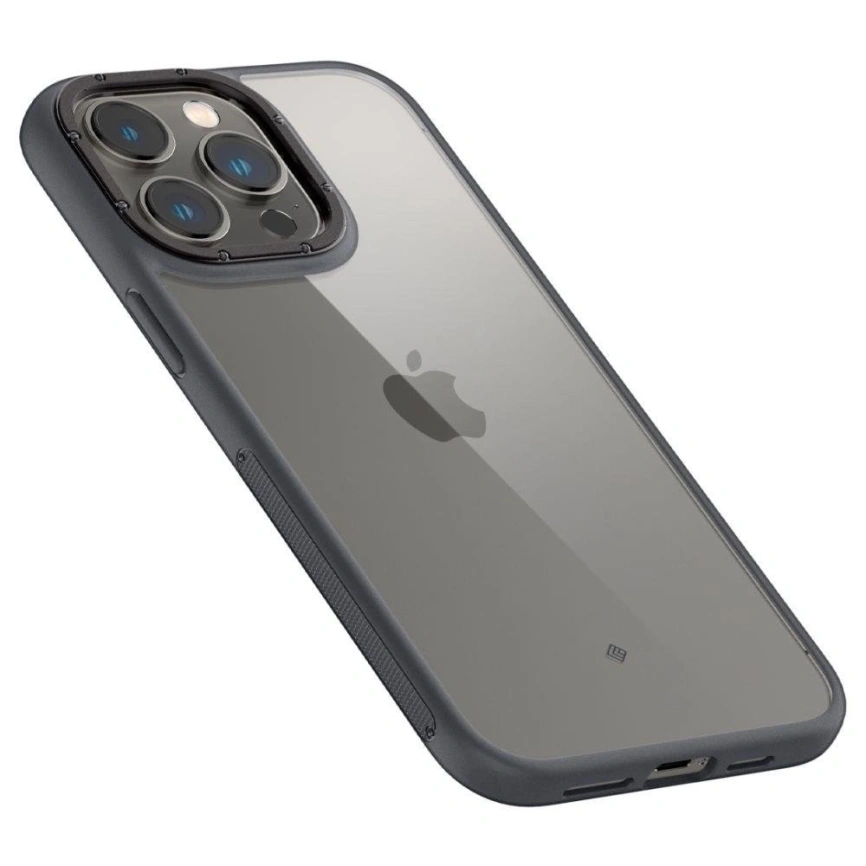 Чехол Spigen Caseology Skyfall для iPhone 14 Pro (ACS04999) Matte Black фото 2