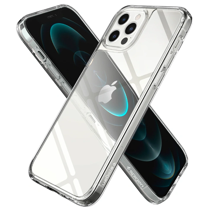 Чехол Spigen Quartz Hybrid для iPhone 12/12 Pro (ACS01705) Crystal Clear фото 8