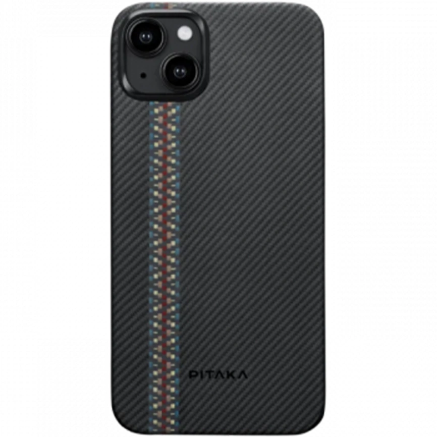 Чехол Pitaka Fusion Weaving MagEZ Case 4 для iPhone 15 Rhapsody фото 1