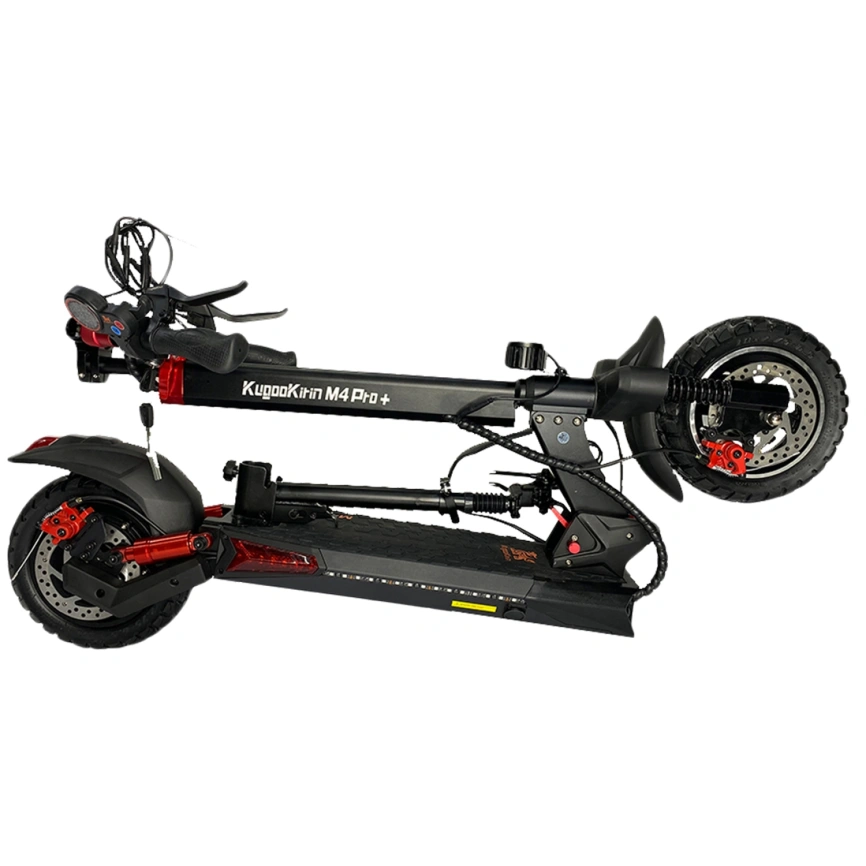 Электросамокат Kugoo Kirin M4 Pro Plus Black фото 2
