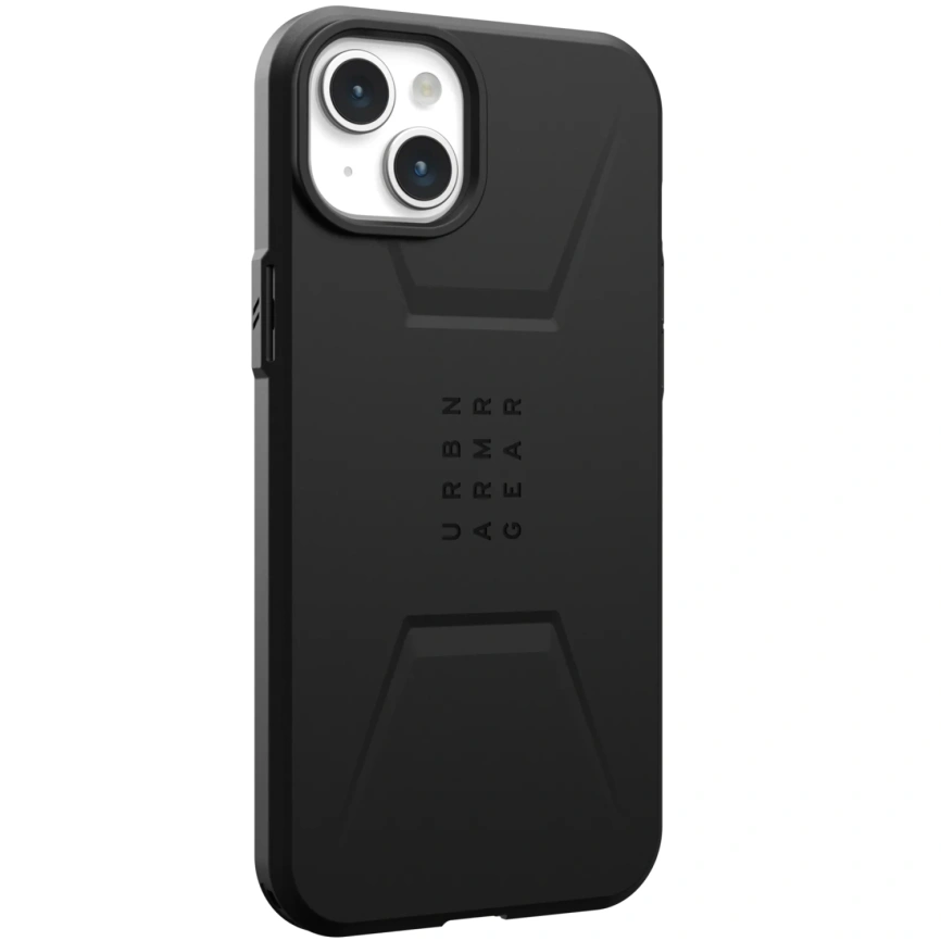 Чехол UAG с поддержкой MagSafe Civilian для iPhone 15 Plus Black (114306114040) фото 7