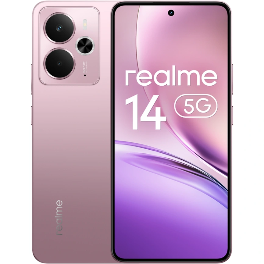 Смартфон Realme 14 5G 12/256Gb Pink фото 1