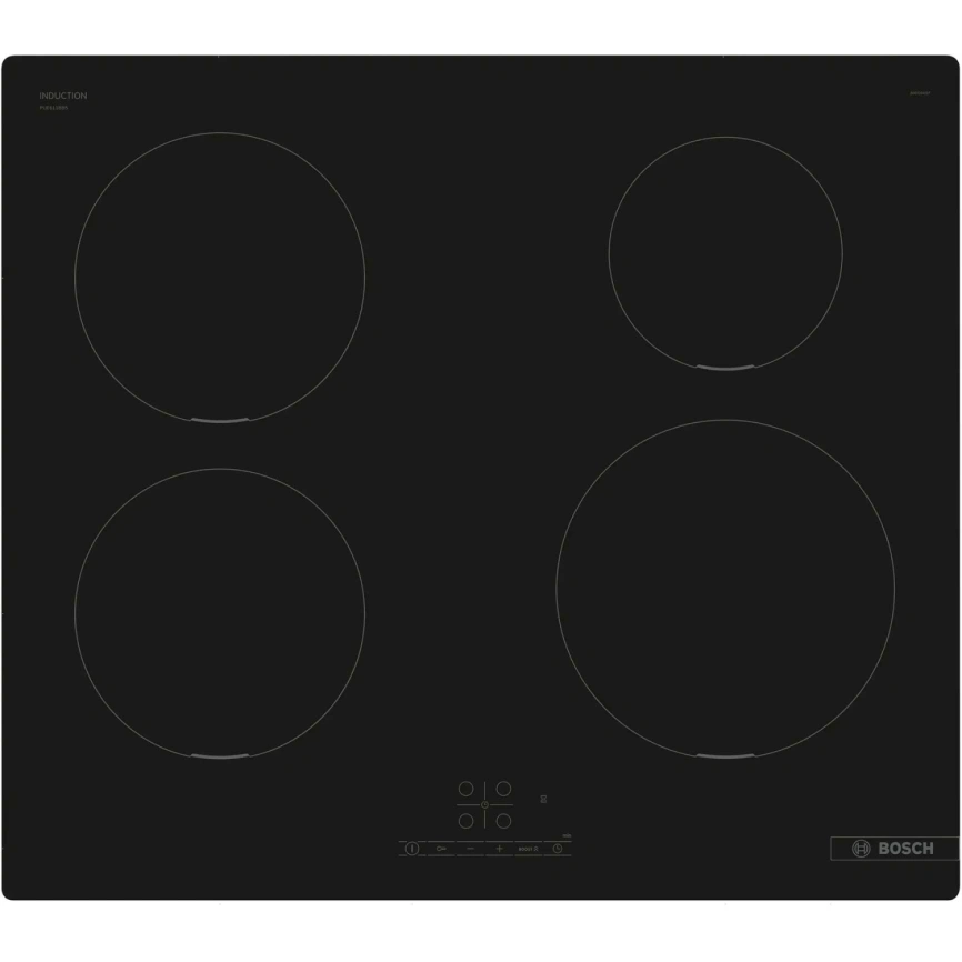 Индукционная варочная панель Bosch Serie 4 PUE611BB5D Black фото 1