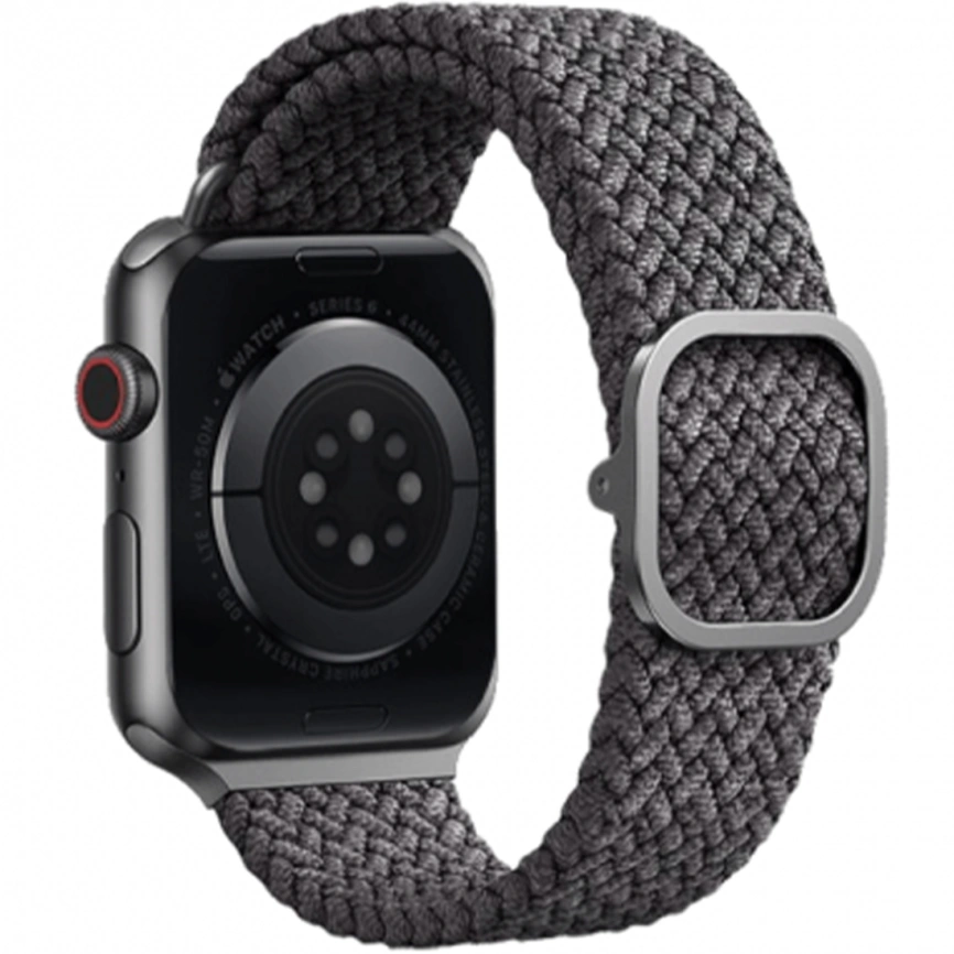 Ремешок Uniq Aspen Design Strap Braided для Apple Watch 38/40/41 Grey фото 1