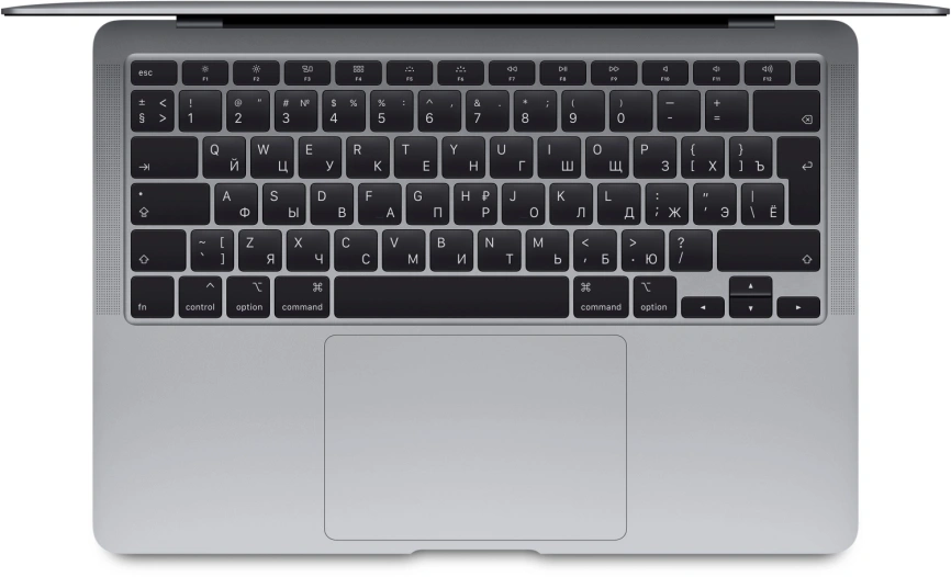 Ноутбук Apple MacBook Air (2020) 13 i5 1.1/8Gb/256Gb SSD (Z0YJ000VS) Space Gray (Серый космос) фото 2