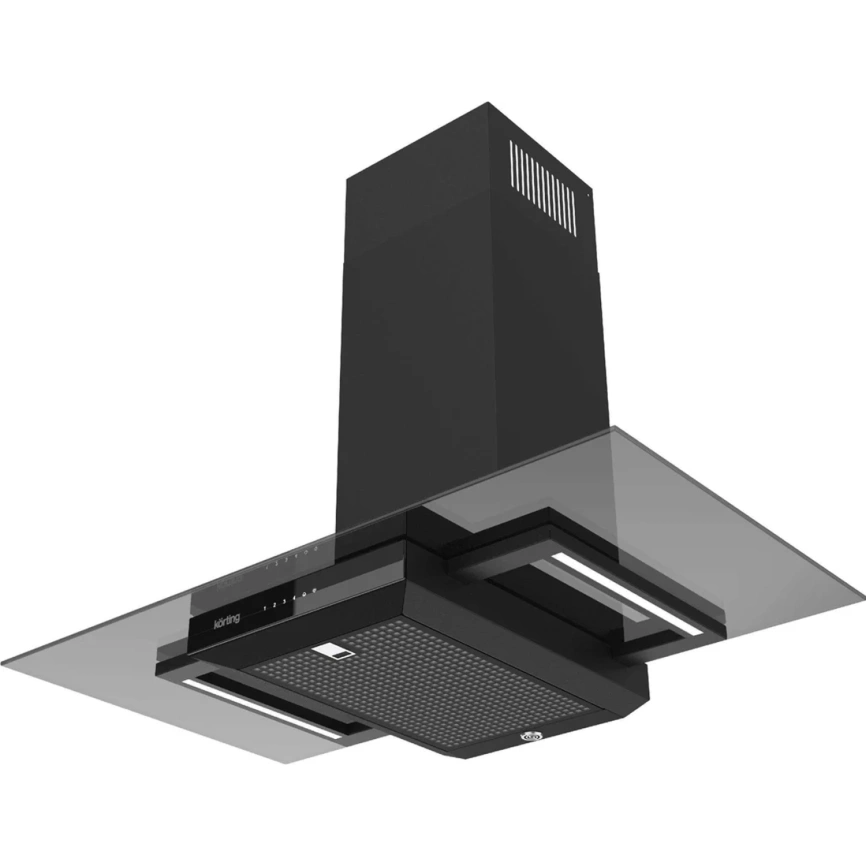 Встраиваемая вытяжка Korting KHC 90925 SGB Black фото 1